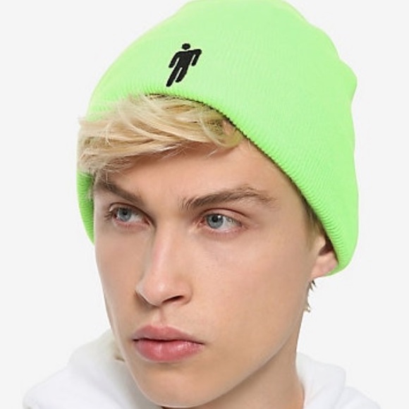 💓 Billie Eilish Knitted Embroidery Hat - Picture 4 of 5